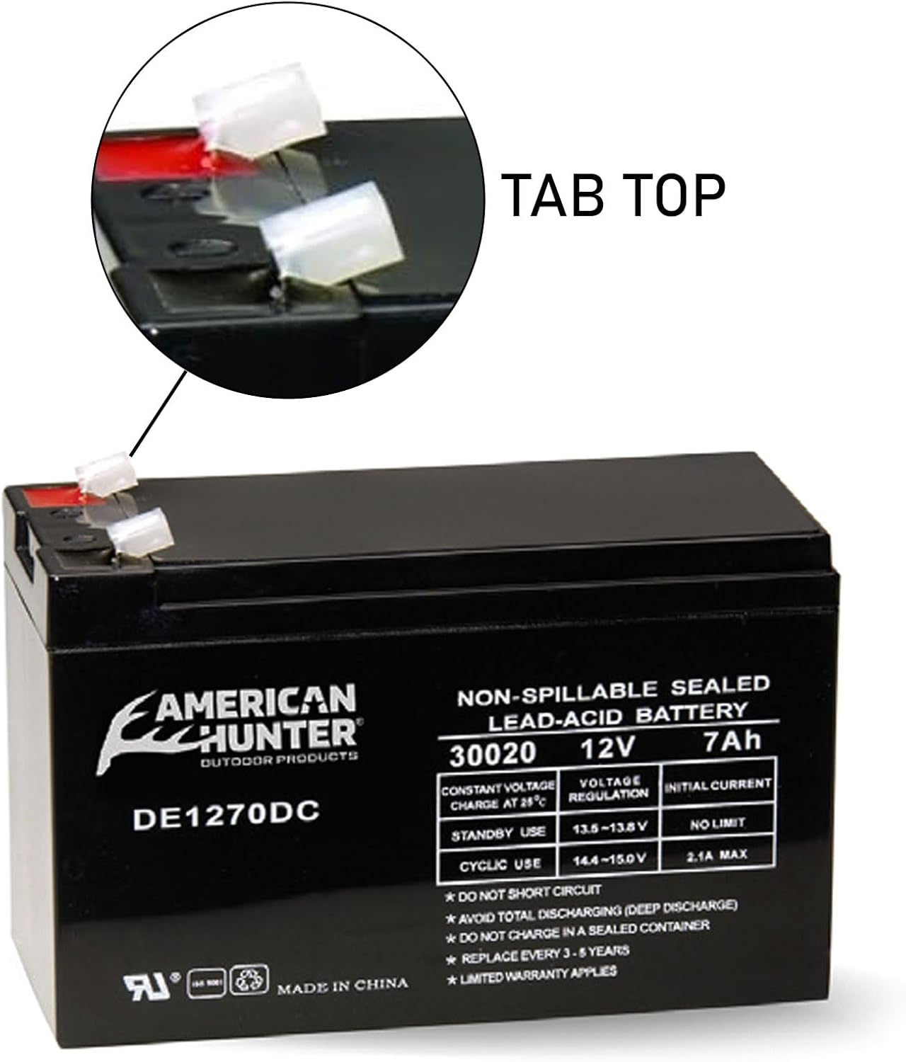Thumbnail 1 de American Hunter rechargeable battery 12V