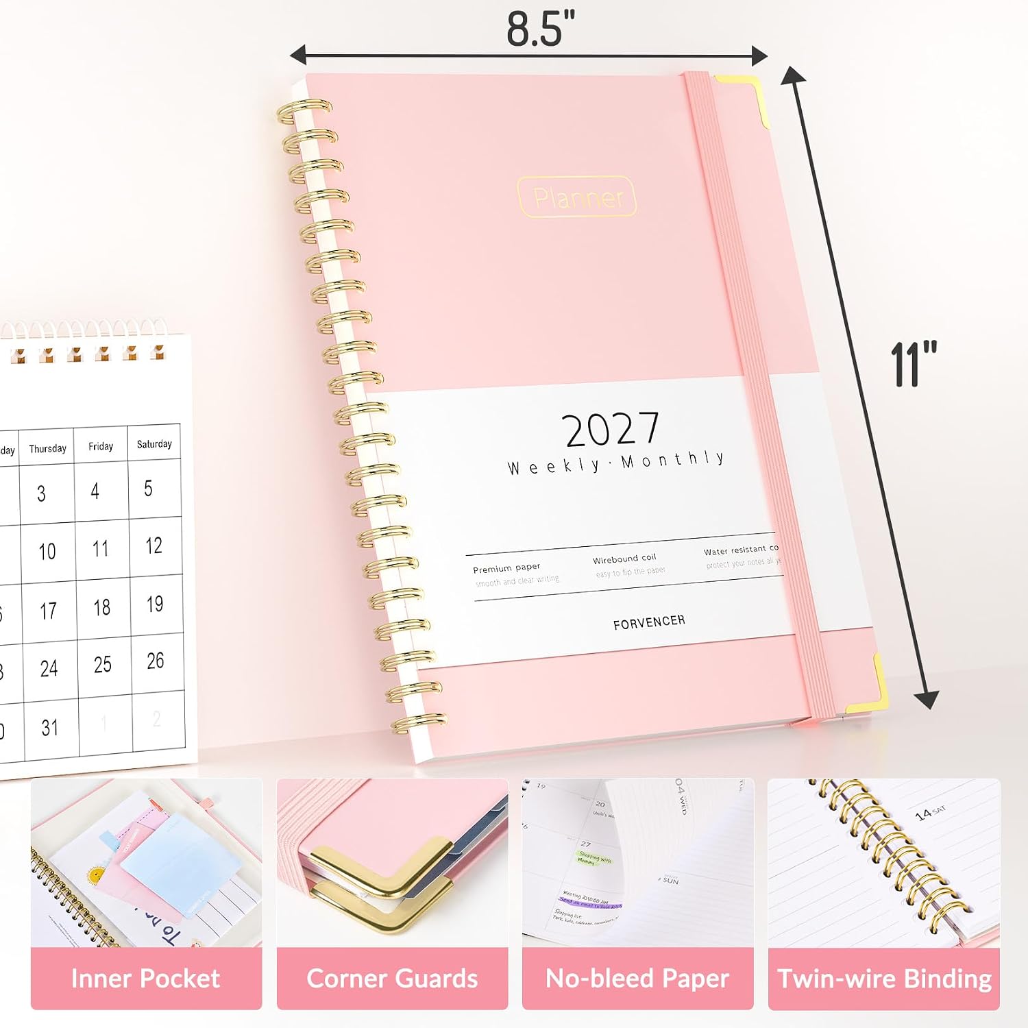 Detalle de Forvencer Planner, 2027