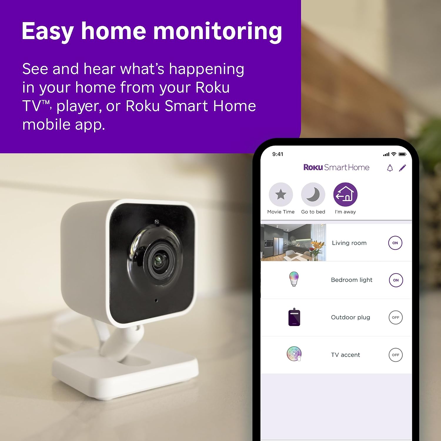 Detalle de Roku Indoor Camera 2-Pack