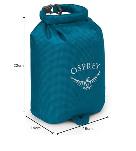 Detalle 2 de Osprey Ultralight Dry Sack 3L – Waterfront Blue