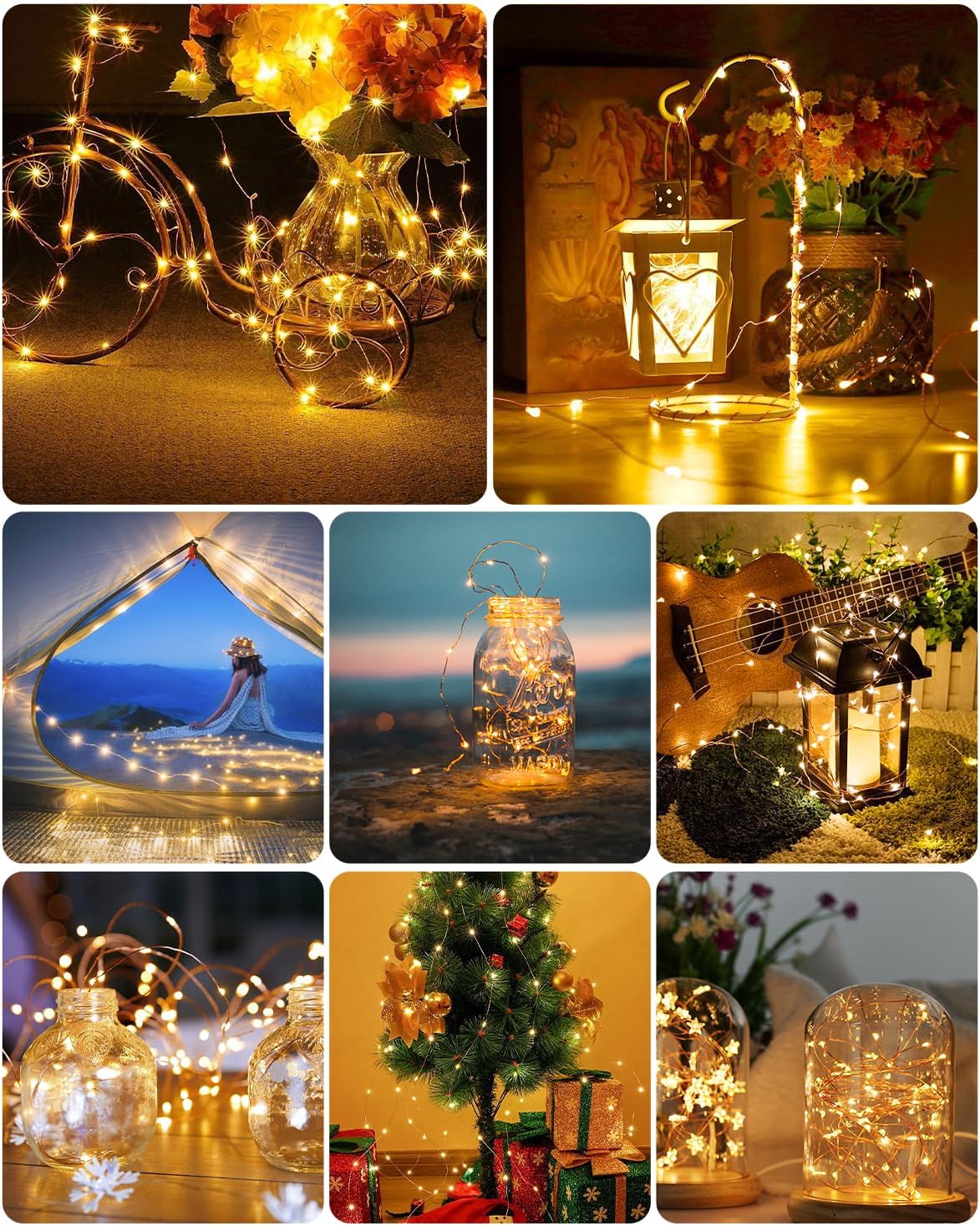 Thumbnail 6 de AdalyRoma jmg-cnnk lichtsnoer, 3 m, 30 warmwitte leds en timer