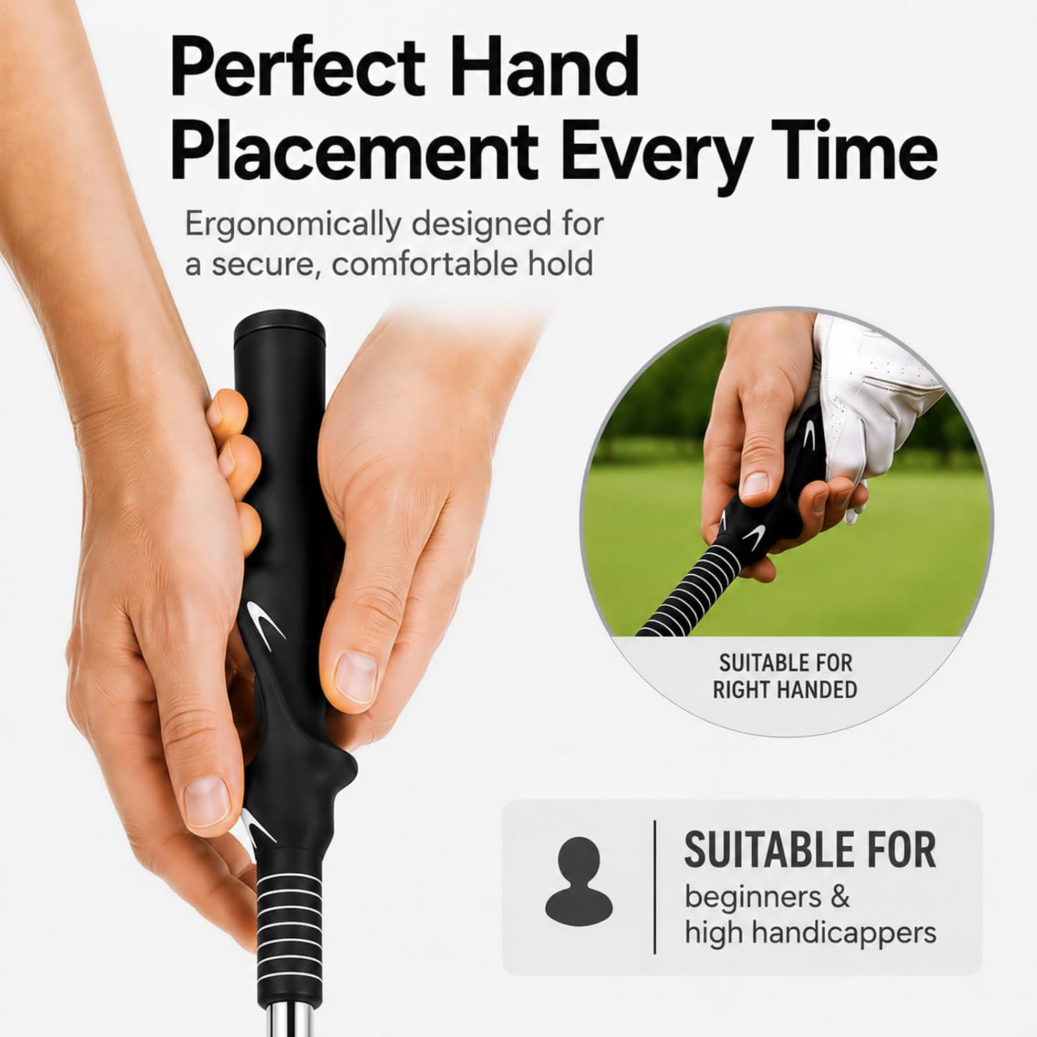 Detalle de ECOSEVEN Golf Swing Trainer, Right-Handed