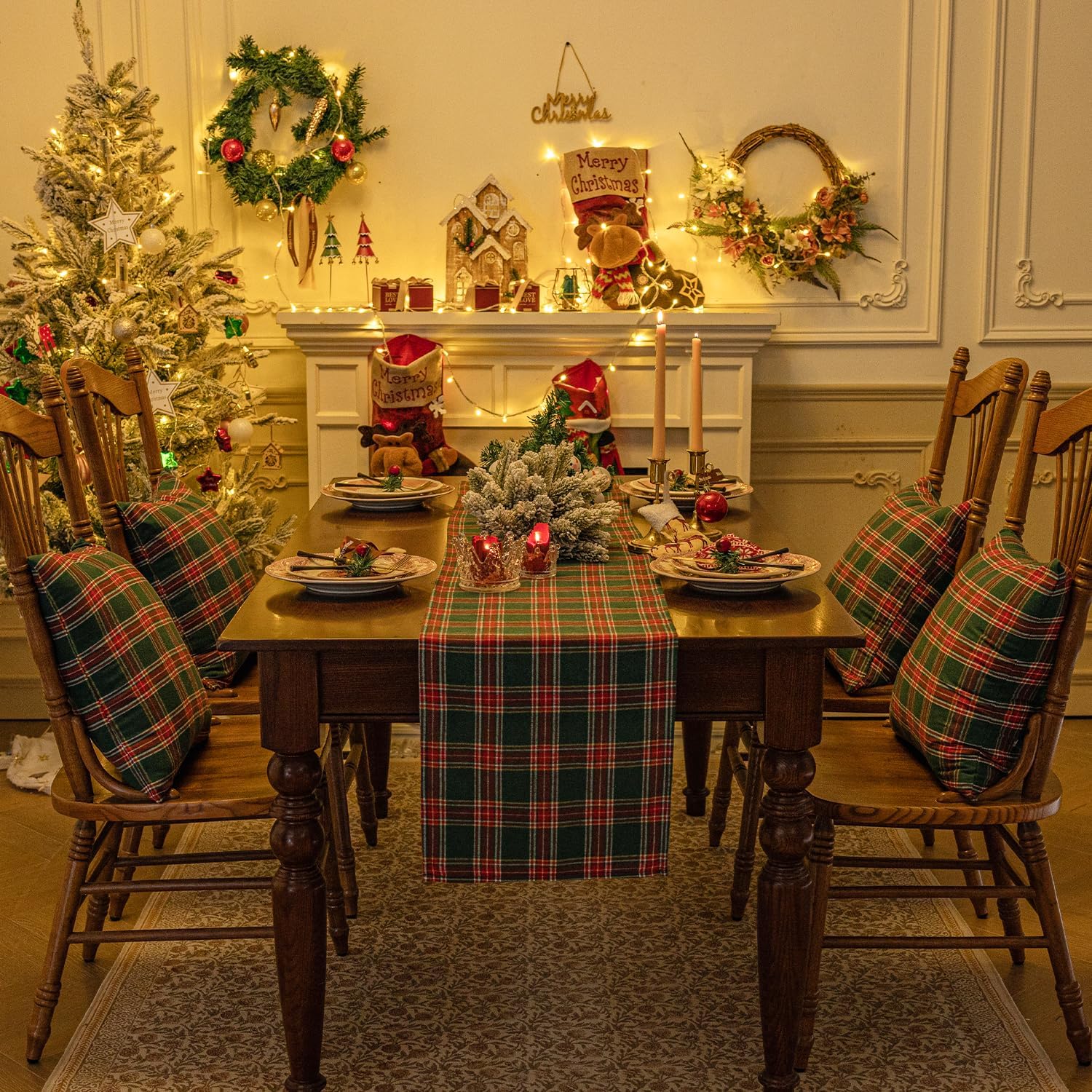 Thumbnail 5 de Softalker Christmas Table Runner, 13 x 108 Inch