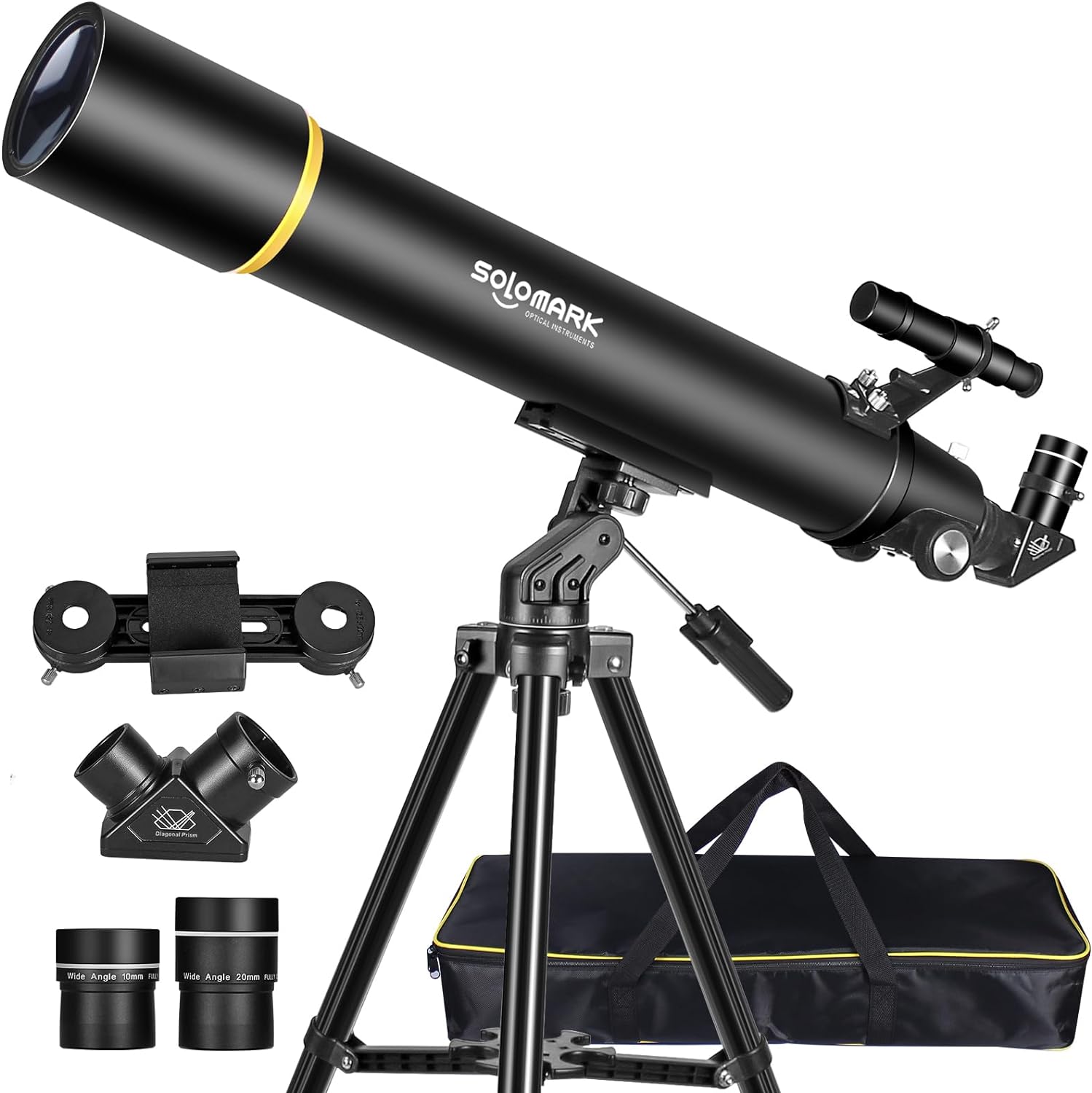 Detalle de SOLOMARK 80900 Teleskop 80 mm 🔭