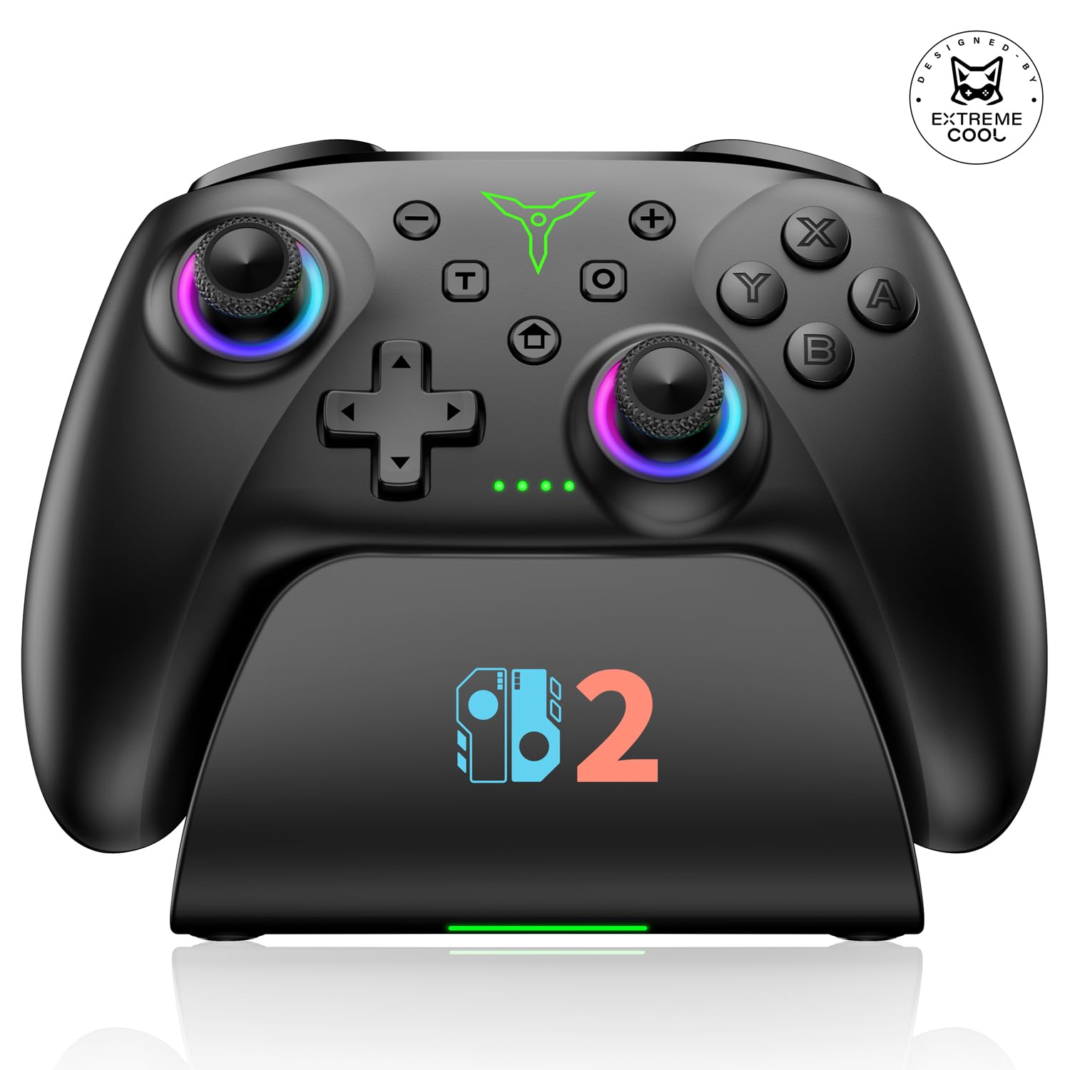 Thumbnail 6 de BEBONCOOL Gaming Switch Controller – Pro-Controller mit Hall-Joystick, Turbo, Gyro & dynamischer Beleuchtung