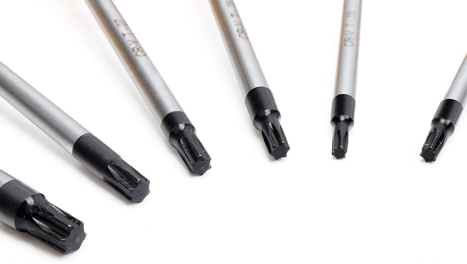 Detalle de CCLIFE 5015 Torx-schroevendraaierset, 11-delig, magnetisch T6–T40