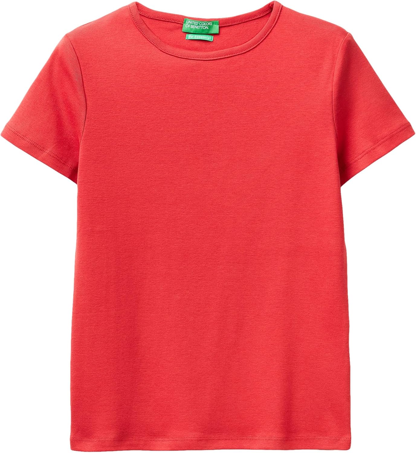 Thumbnail 6 de United Colors of Benetton T-Shirt Donna – T-Shirt in costina, slim fit, girocollo e maniche corte in 100% cotone