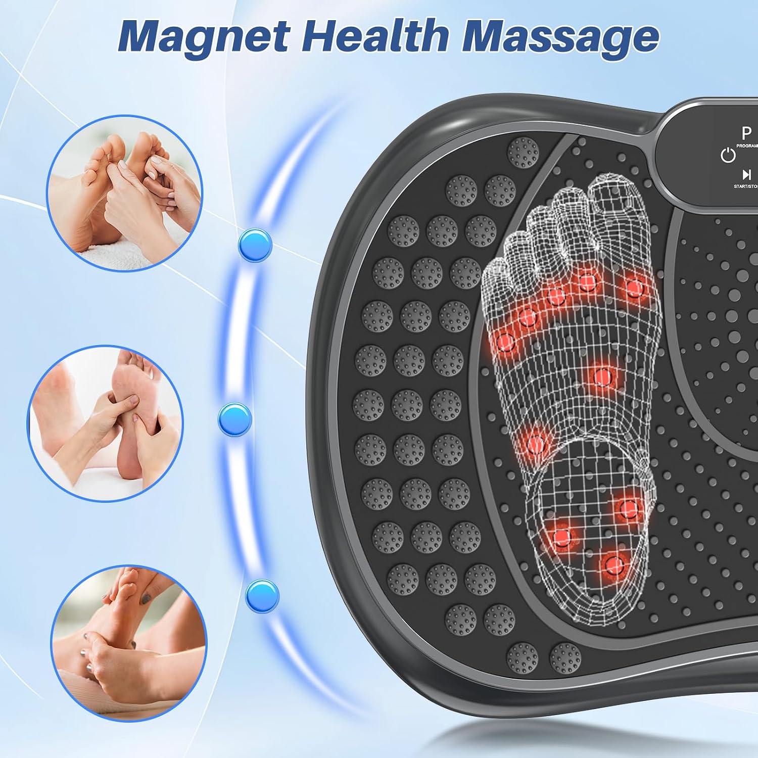 Thumbnail 4 de Bigzzia Vibration Plate for Weight Loss