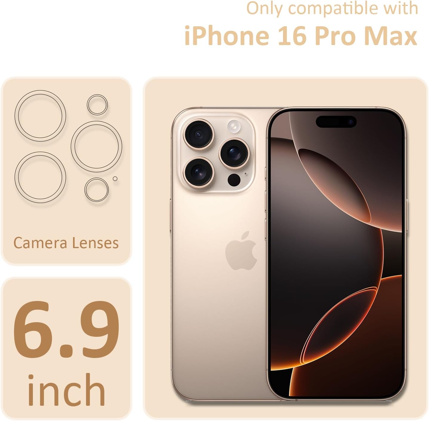 Detalle 2 de CAROKI Crossbody iPhone 16 Pro Max case with lanyard