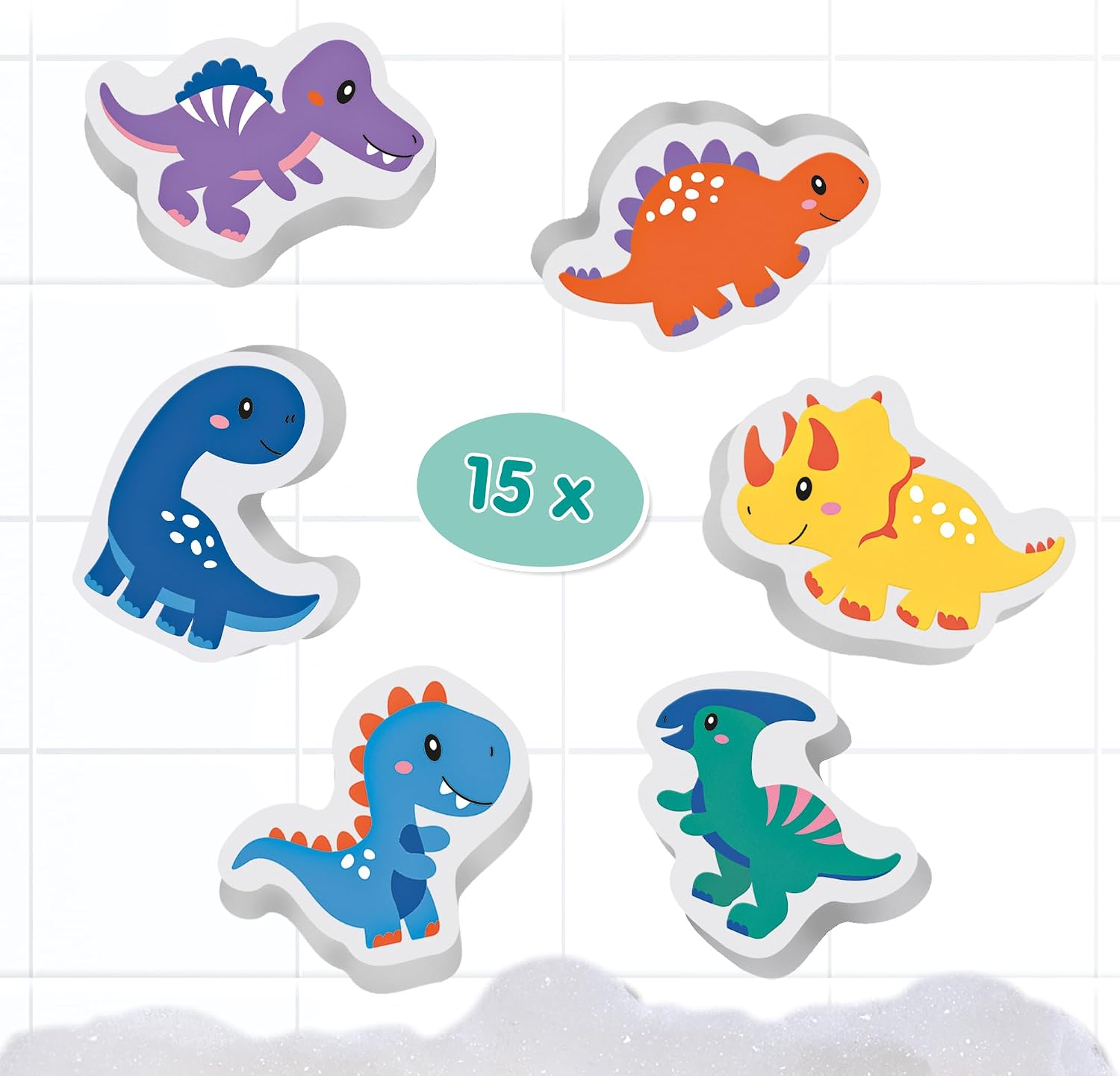 Thumbnail 3 de SES Creative Jouet de bain 15 dinosaures