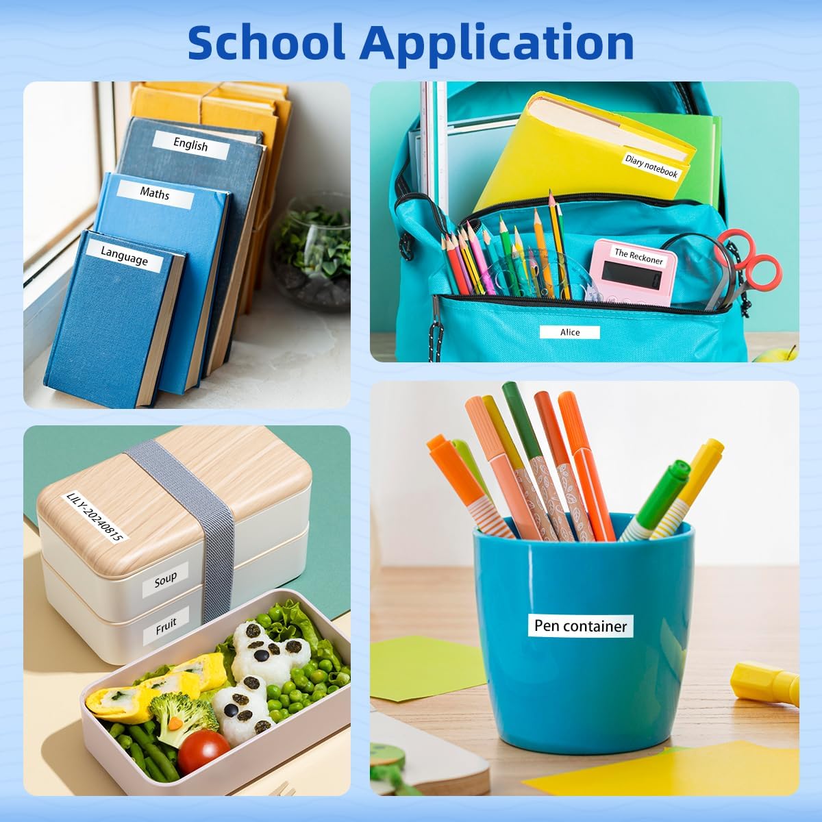 Thumbnail 6 de Label KINGDOM Compatible LetraTag 12mm Tape 5-Pack 📎