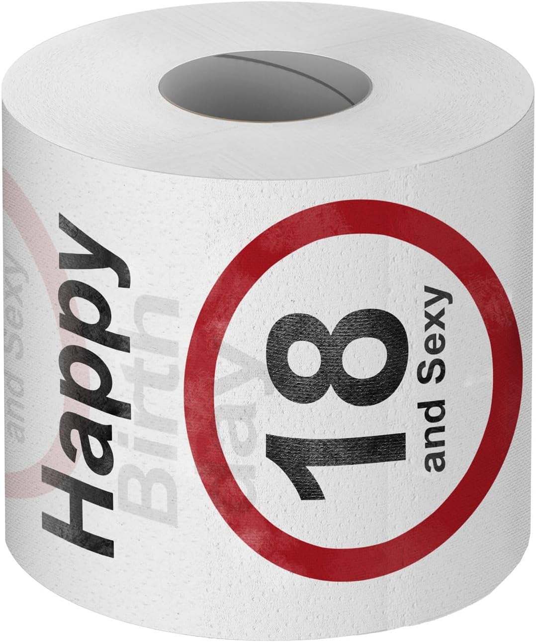 Detalle 2 de GOODS+GADGETS 5789902 grappig toiletpapier voor 18de verjaardag, 200 vellen