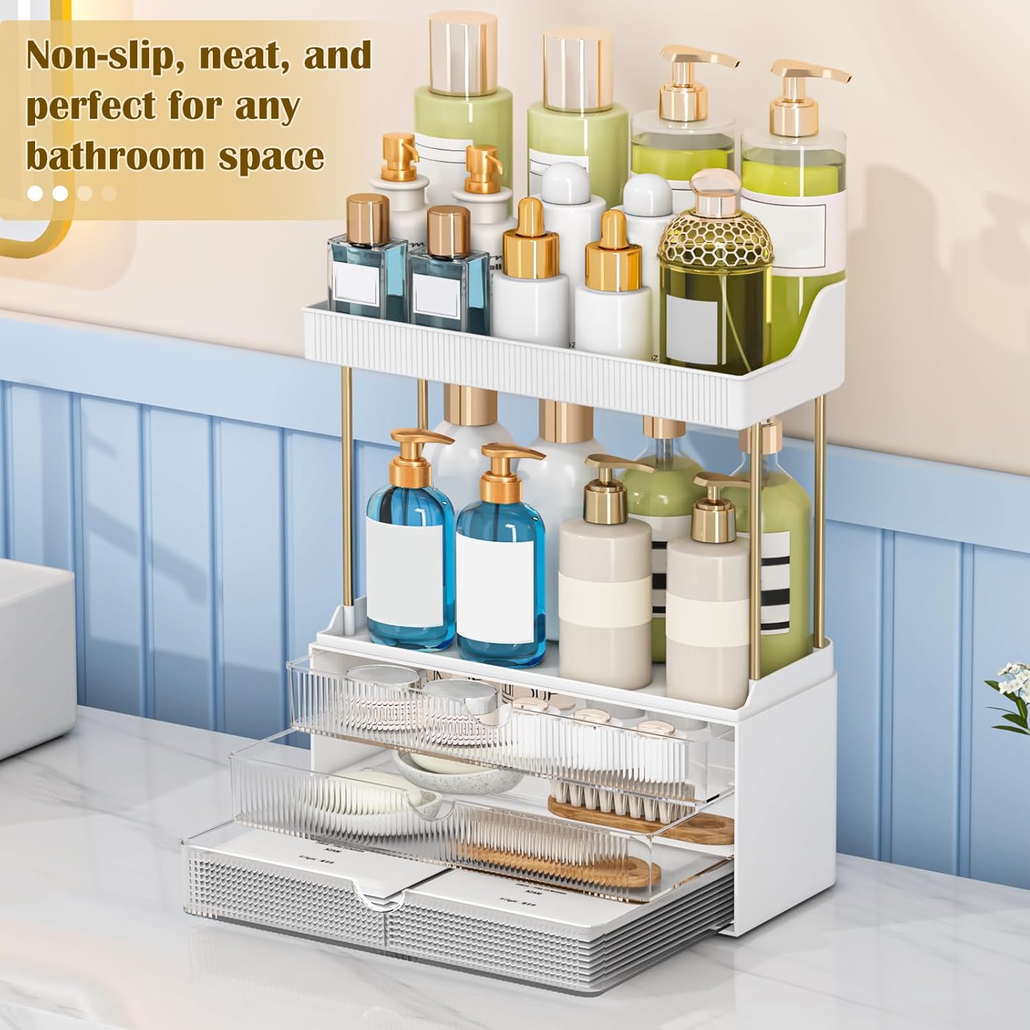 Detalle 2 de caktraie 5-Tier Makeup Organizer