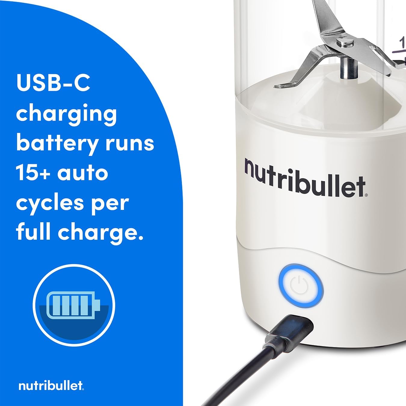 Thumbnail 4 de nutribullet Portable Blender White 475ml