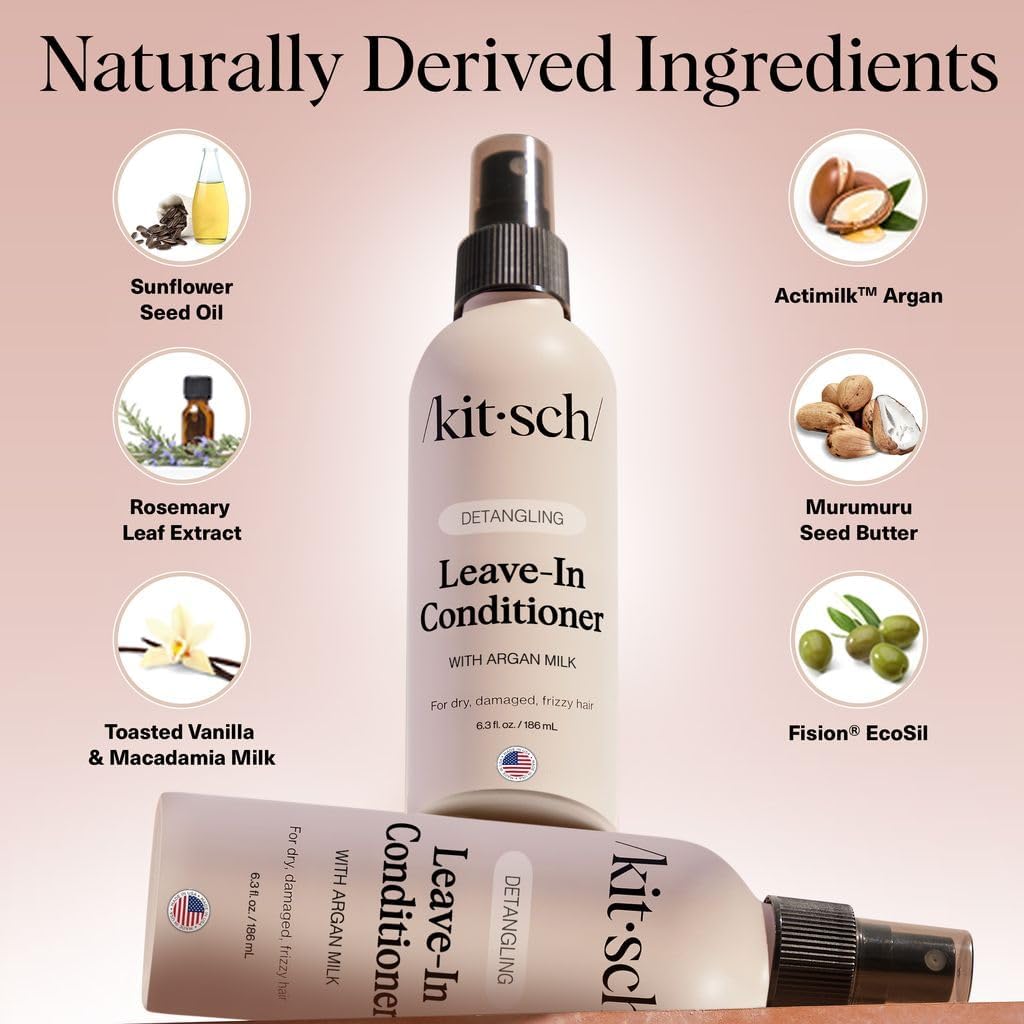 Thumbnail 1 de Kitsch Argan Milk Leave-In Conditioner 6.3 oz