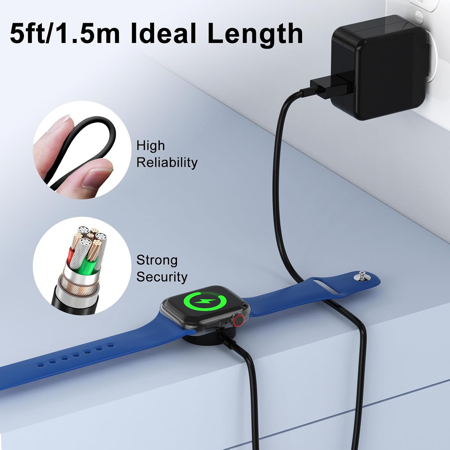 Thumbnail 4 de Amasuki 2 Pack Ladekabel 3.3FT
