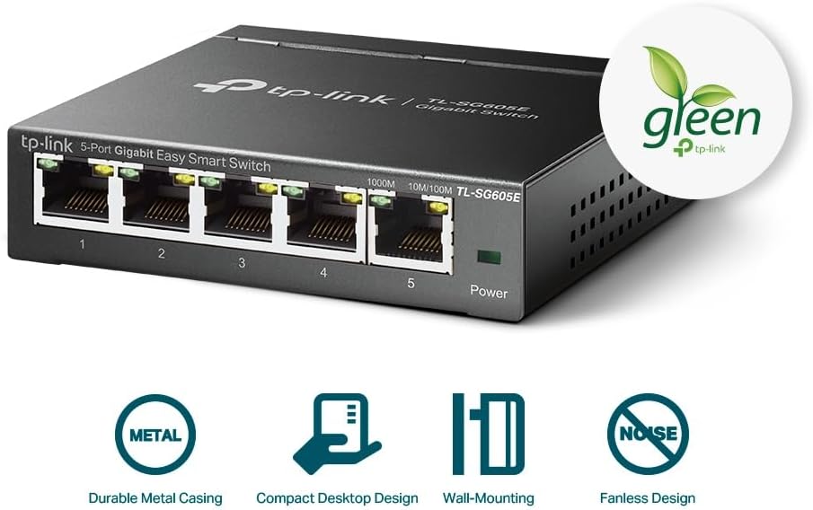 Thumbnail 3 de TP-Link TL-SG605E Switch Ethernet 5 ports 📶