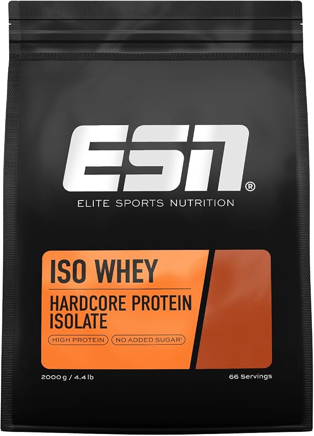 Detalle de ESN IsoWhey Hardcore Protein Chocolate 2kg 💪
