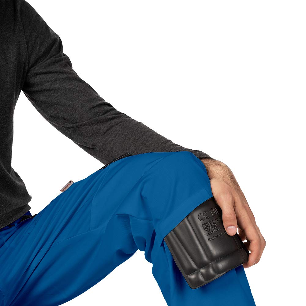 Thumbnail 2 de 1 paio di ginocchiere flessibili in schiuma per pantaloni da lavoro e salopette