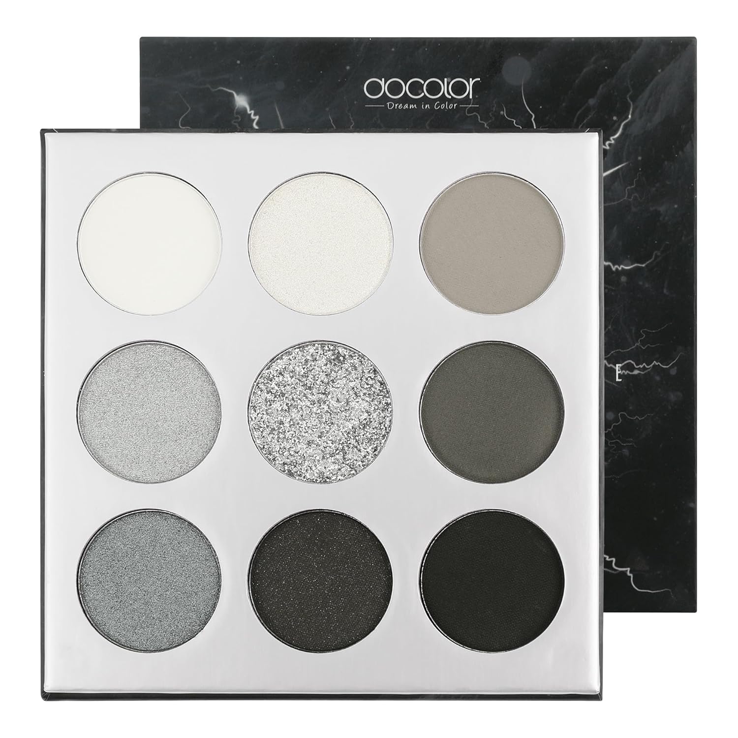 Detalle de Docolor Lidschatten Palette 9 Farben 🎨