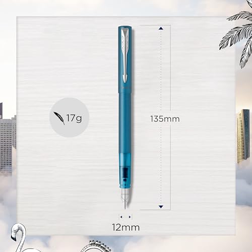 Thumbnail 2 de Parker Vector XL - Pluma Estilográfica Verde Azulado