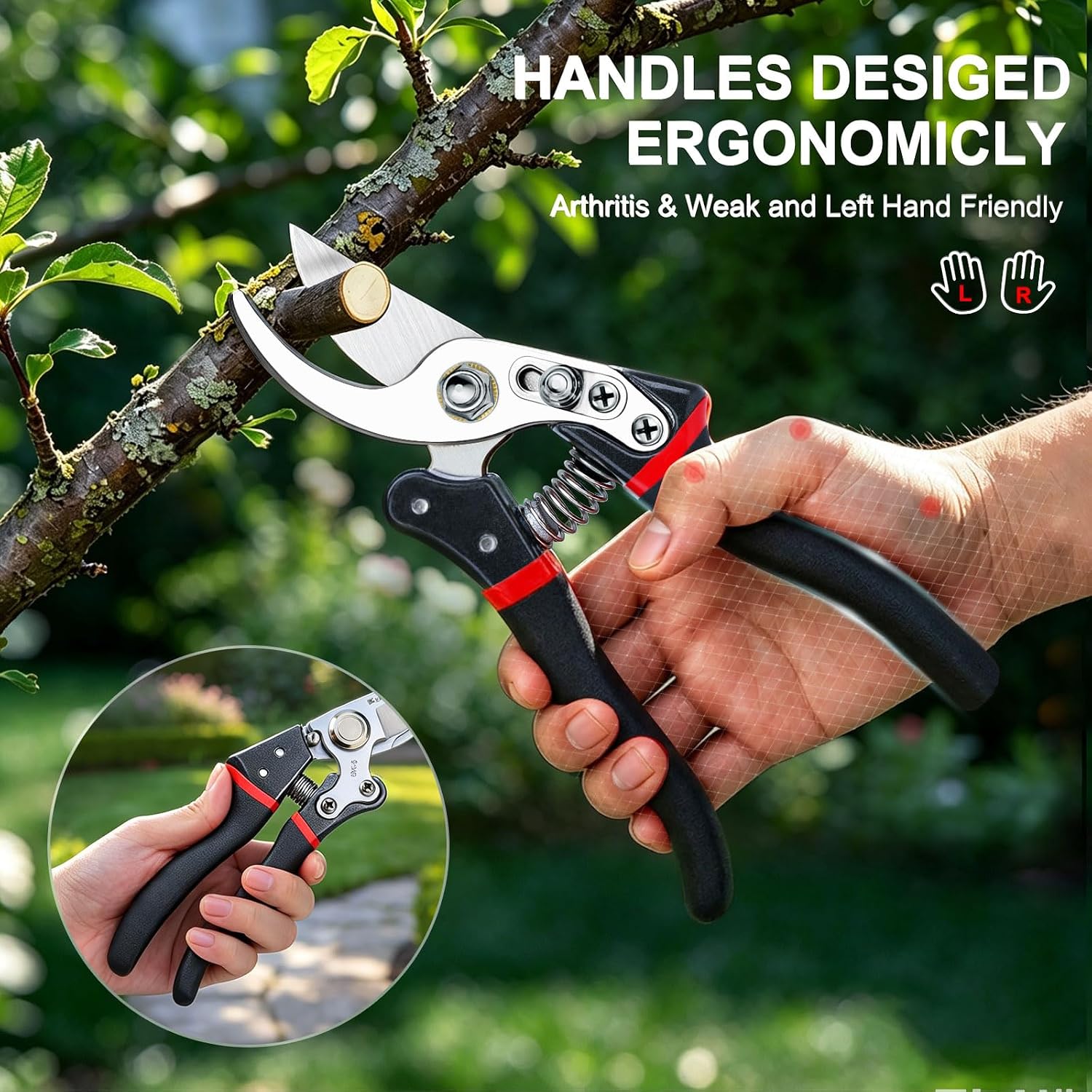 Thumbnail 4 de Kynup SK-5 Garden Secateurs with ergonomic handle ✂