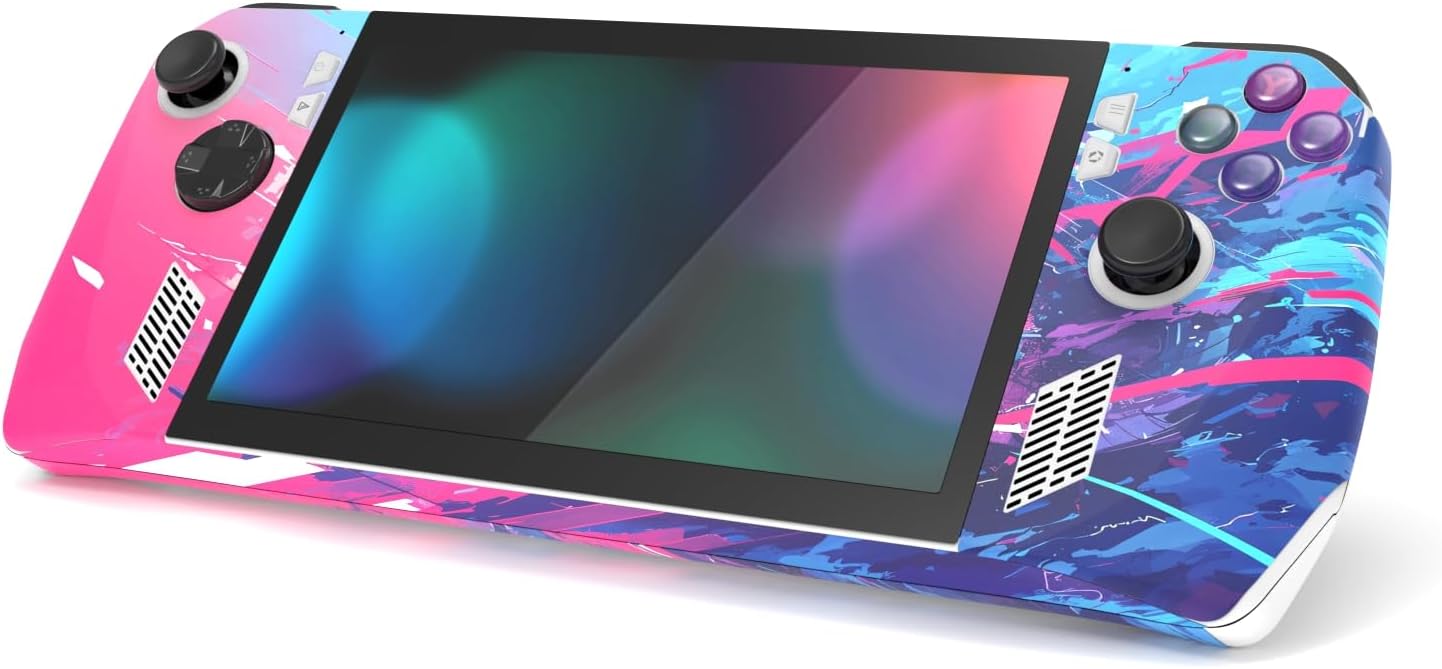 Thumbnail 4 de PlayVital Neon Dragoon 2 Sets Skin Stickers for ROG Ally – Custom Vinyl Decals