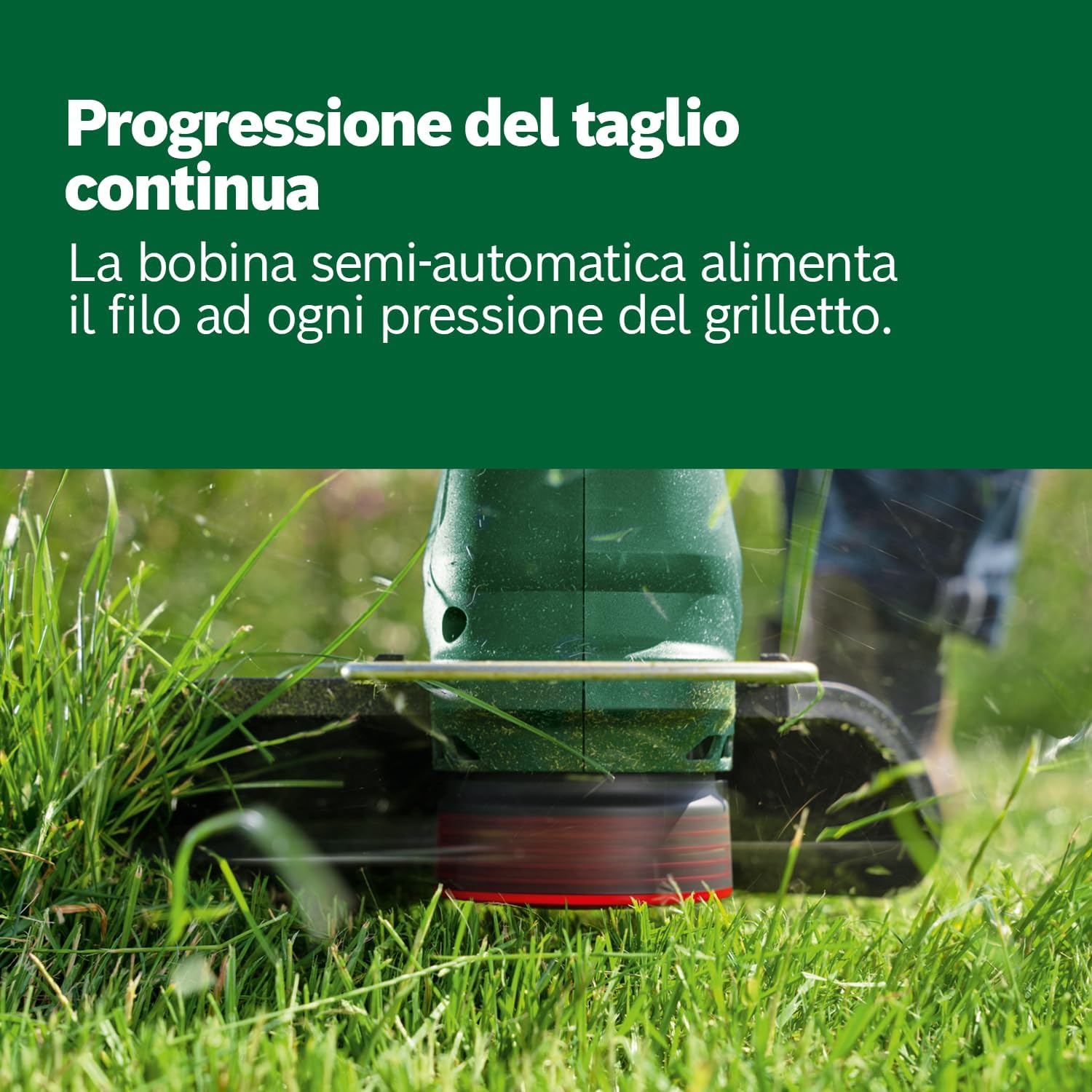 Thumbnail 3 de Bosch UniversalGrassCut 18V-26-500 tagliabordi a batteria: rifinitura bordi e prato fino a 26 cm