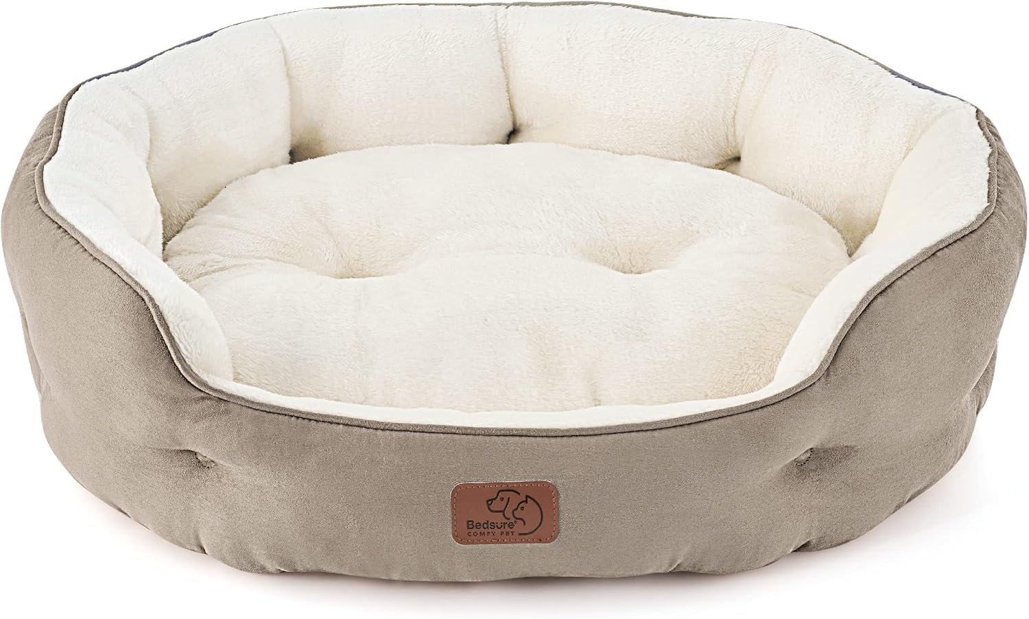 Thumbnail 6 de BEDSURE Katzenbett waschbar 51x48x15 cm – rutschfestes Katzenschlafplatz mit abnehmbarem Kissen