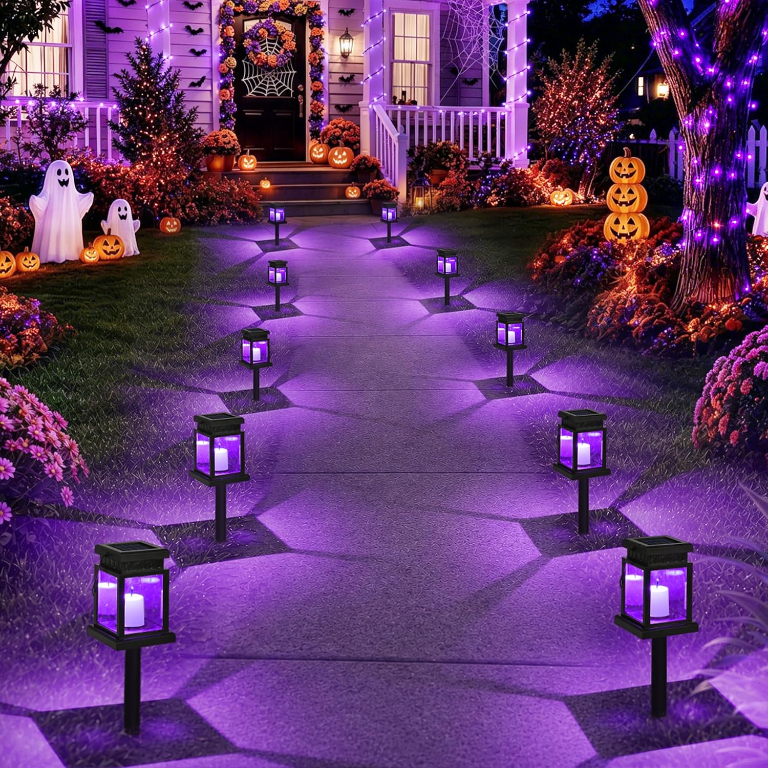 Detalle 2 de GIGALUMI Solar Lanterns 8-Pack