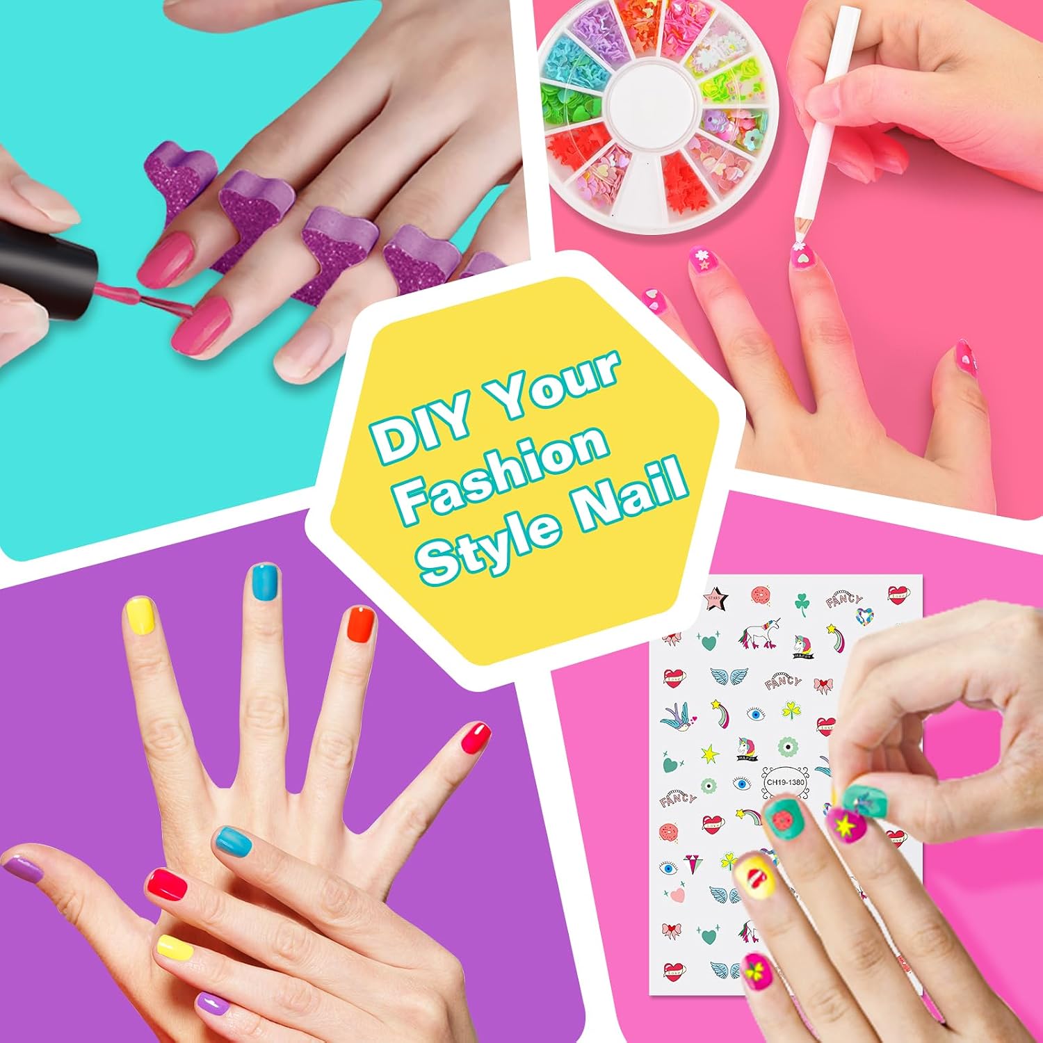 Detalle de LemonDream Nagelstudio Kinder Nagellack Set