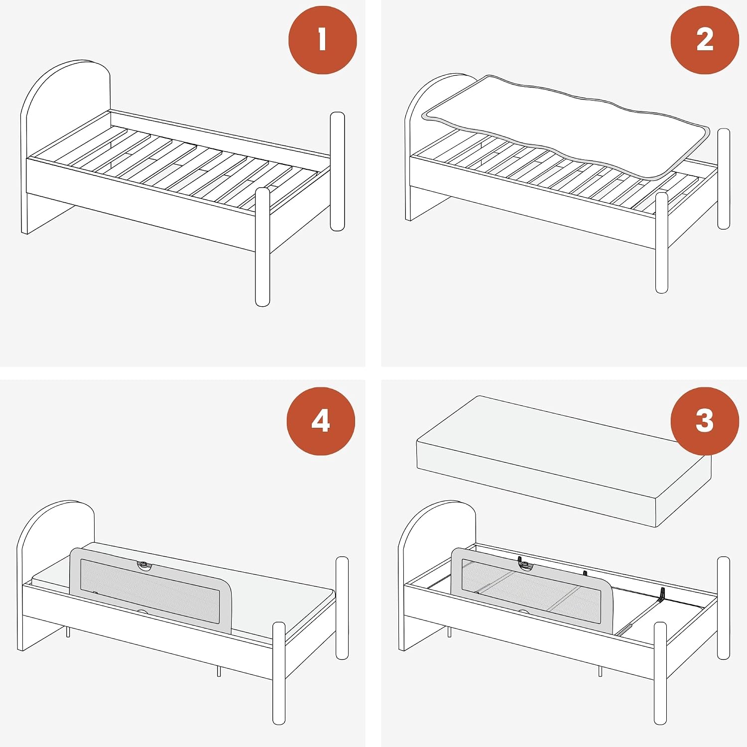 Thumbnail 6 de hauck Sleep N Safe Plus XL 150×50 cm