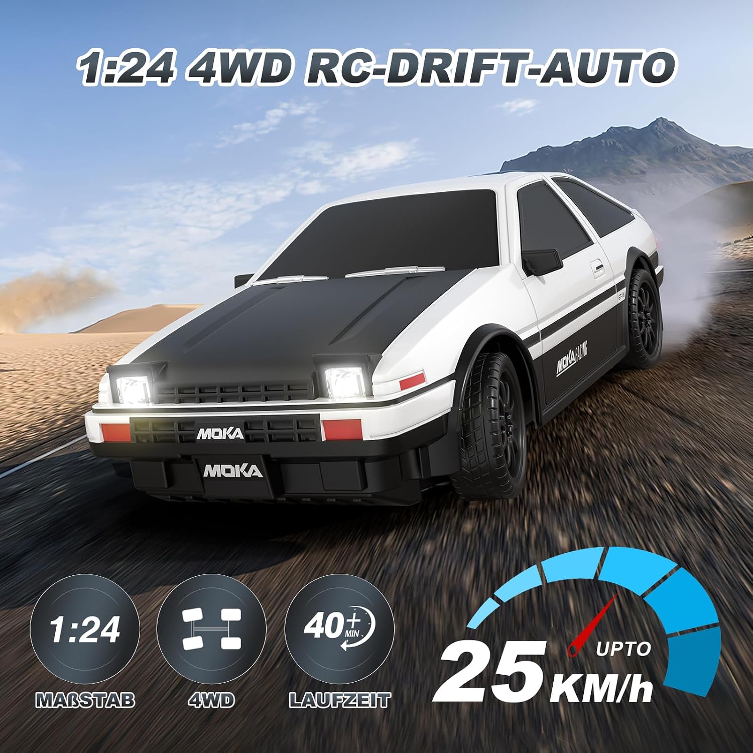 Thumbnail 1 de RC Drift Auto 1:24 Driftauto
