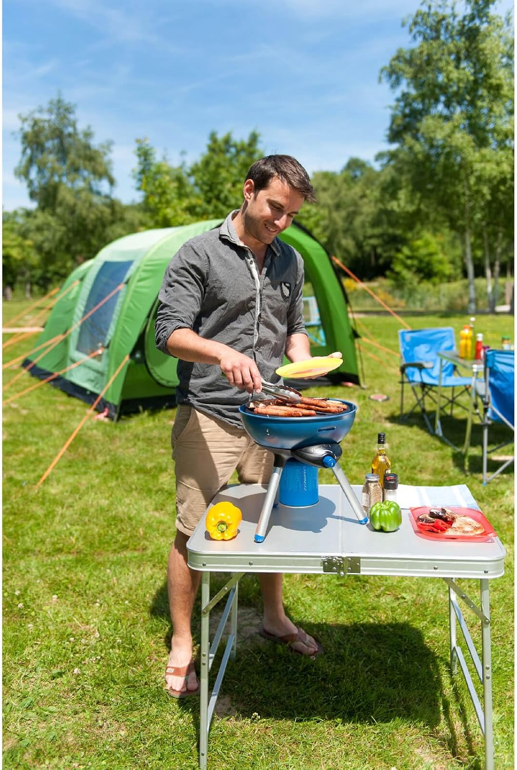 Thumbnail 1 de Campingaz Party Grill 200 CV – 3-in-1 Campinggrill & Gaskocher, kompakt & mobil, 2.000 W