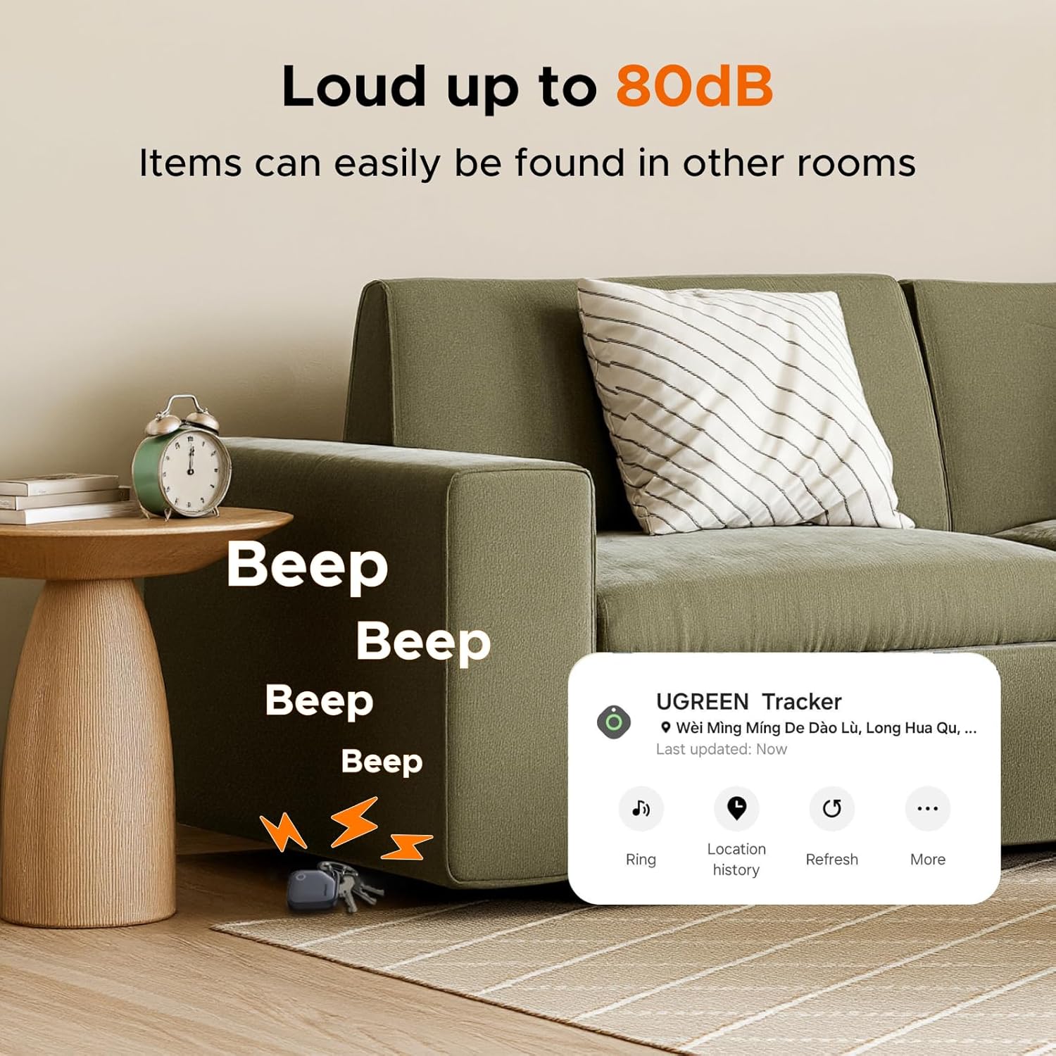 Thumbnail 5 de UGREEN FineTrack S 550‑day Bluetooth tracker