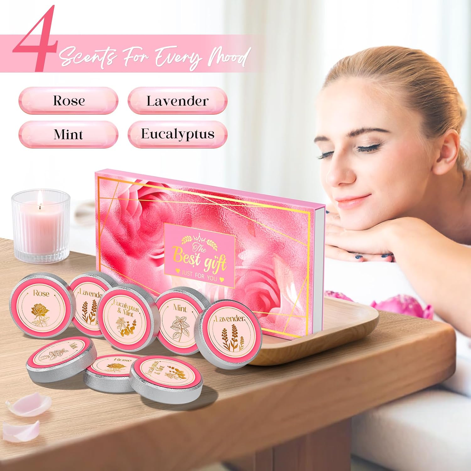 Thumbnail 5 de Shower Steamers Aromatherapy 8-Pack