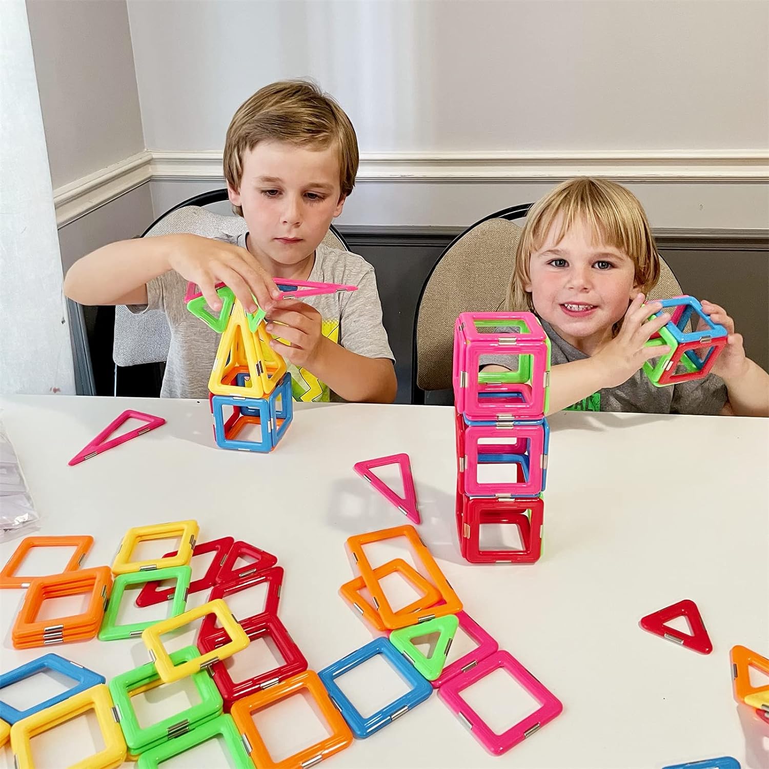 Detalle de Coodoo Upgraded Magnetic Blocks STEM Starter Set 🧩