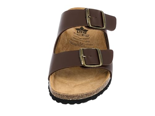 Detalle de Lico Bioline Man: Zapatillas planas para hombre en marrón (41 EU)