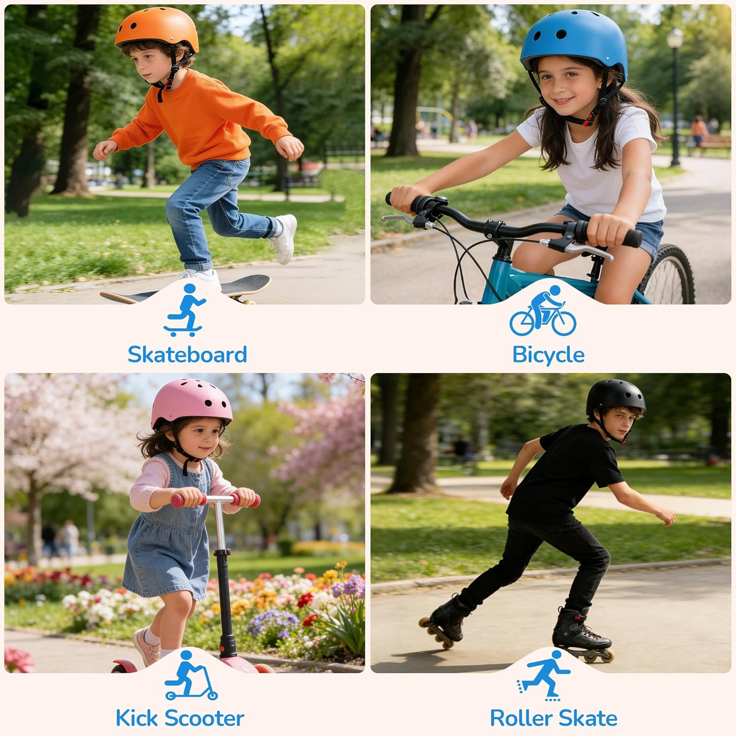 Thumbnail 6 de Kids Bike Helmet: Adjustable, Lightweight Multi-Sport Protection for Ages 1-14