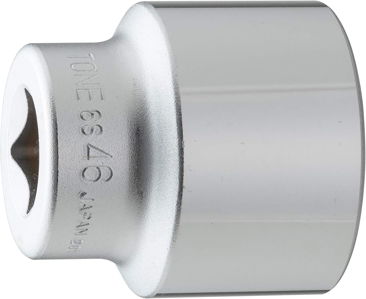 Detalle de トネ(TONE) 6S-46 6角ソケット 差込角19.0mm・二面幅46mm・全長65mm