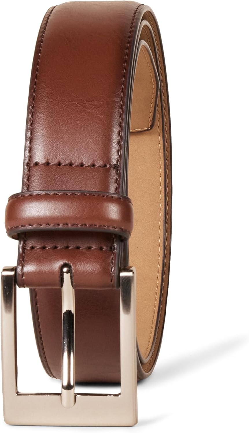 Detalle de Amazon Essentials Men's Leather Belt, Classic Style
