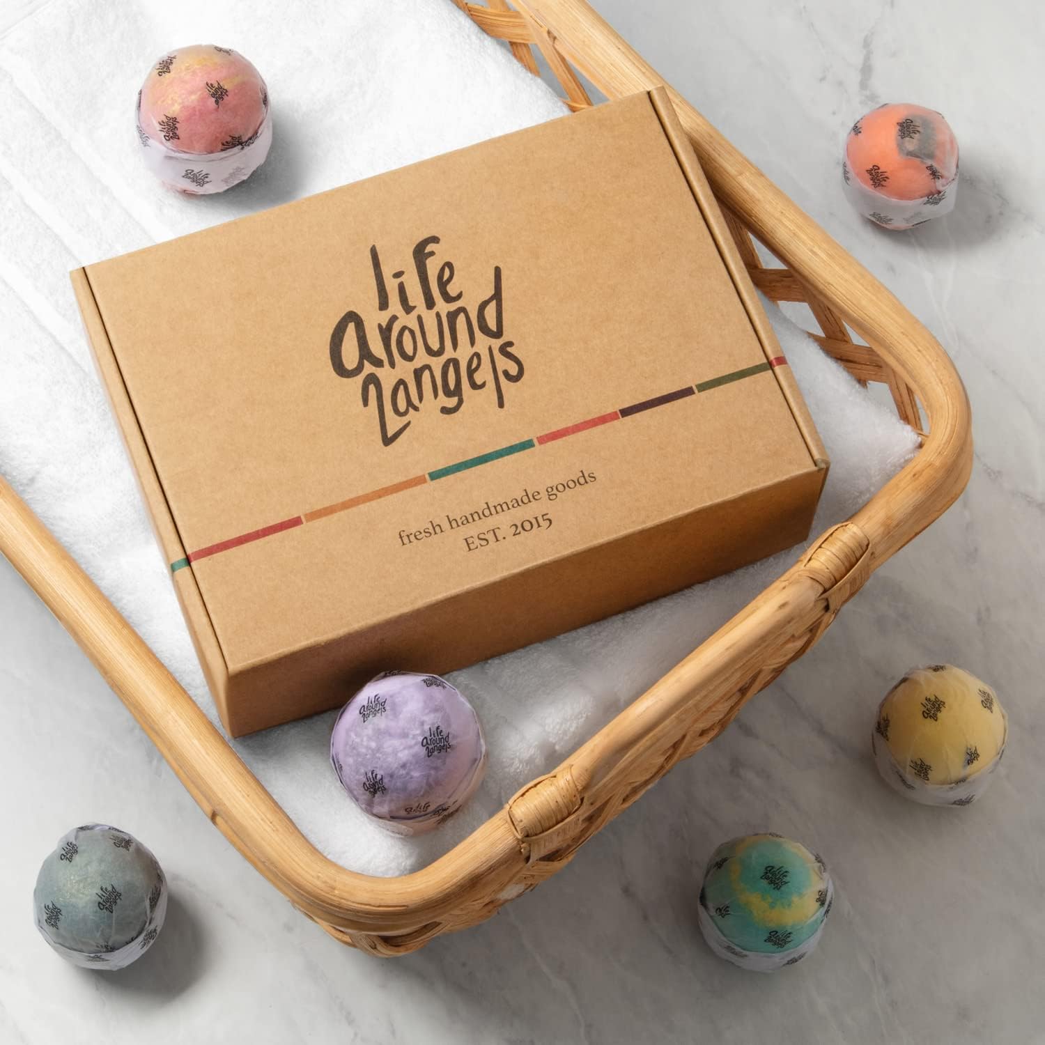 Thumbnail 4 de LifeAround2Angels Bath Bombs Set of 12
