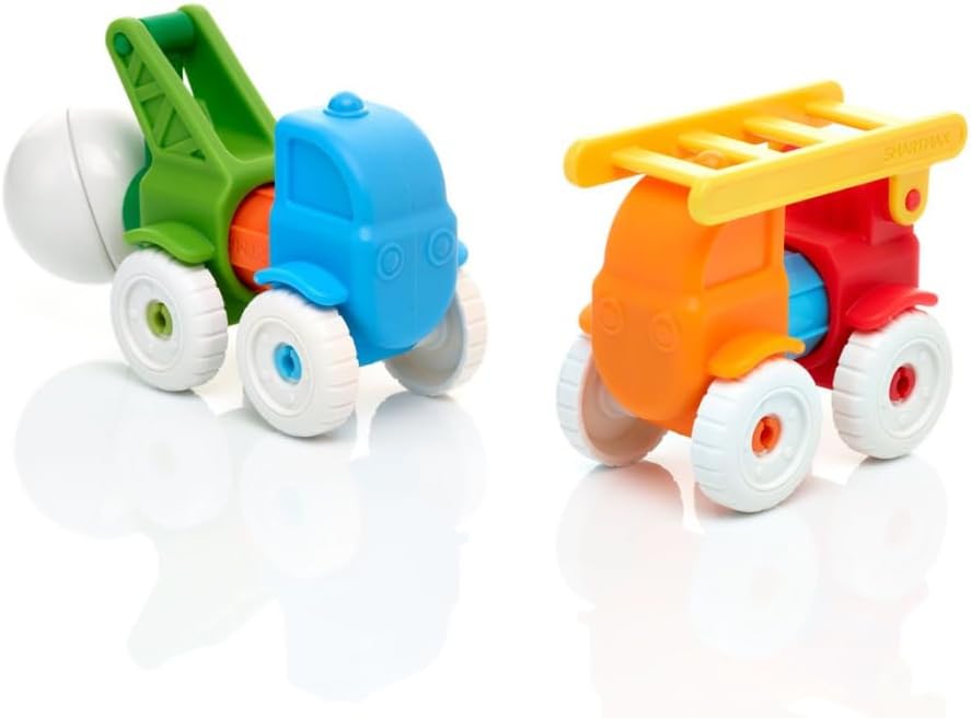 Detalle de SmartMax My First Vehicles Magnetic Play Set, 13 Pieces
