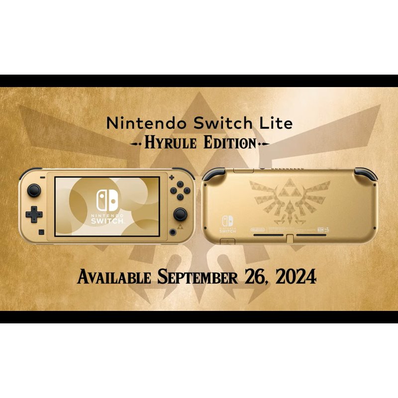 Detalle 2 de Nintendo Switch Lite Hyrule Edition + 12 meses Nintendo Switch Online: portátil y acceso a Zelda