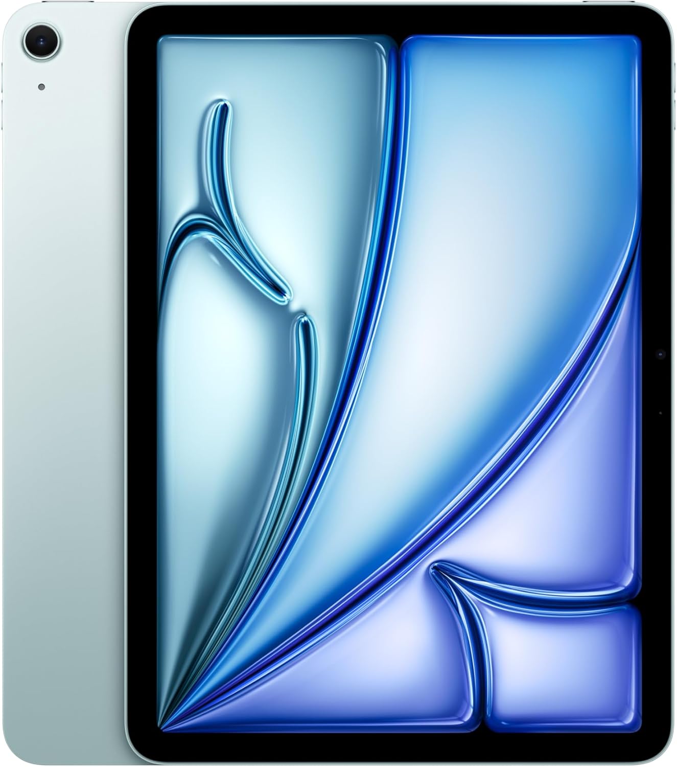 Detalle de Apple iPad Air 11'' con chip M3: 128 GB, Wi‑Fi 6E e Apple Intelligence – Azzurro