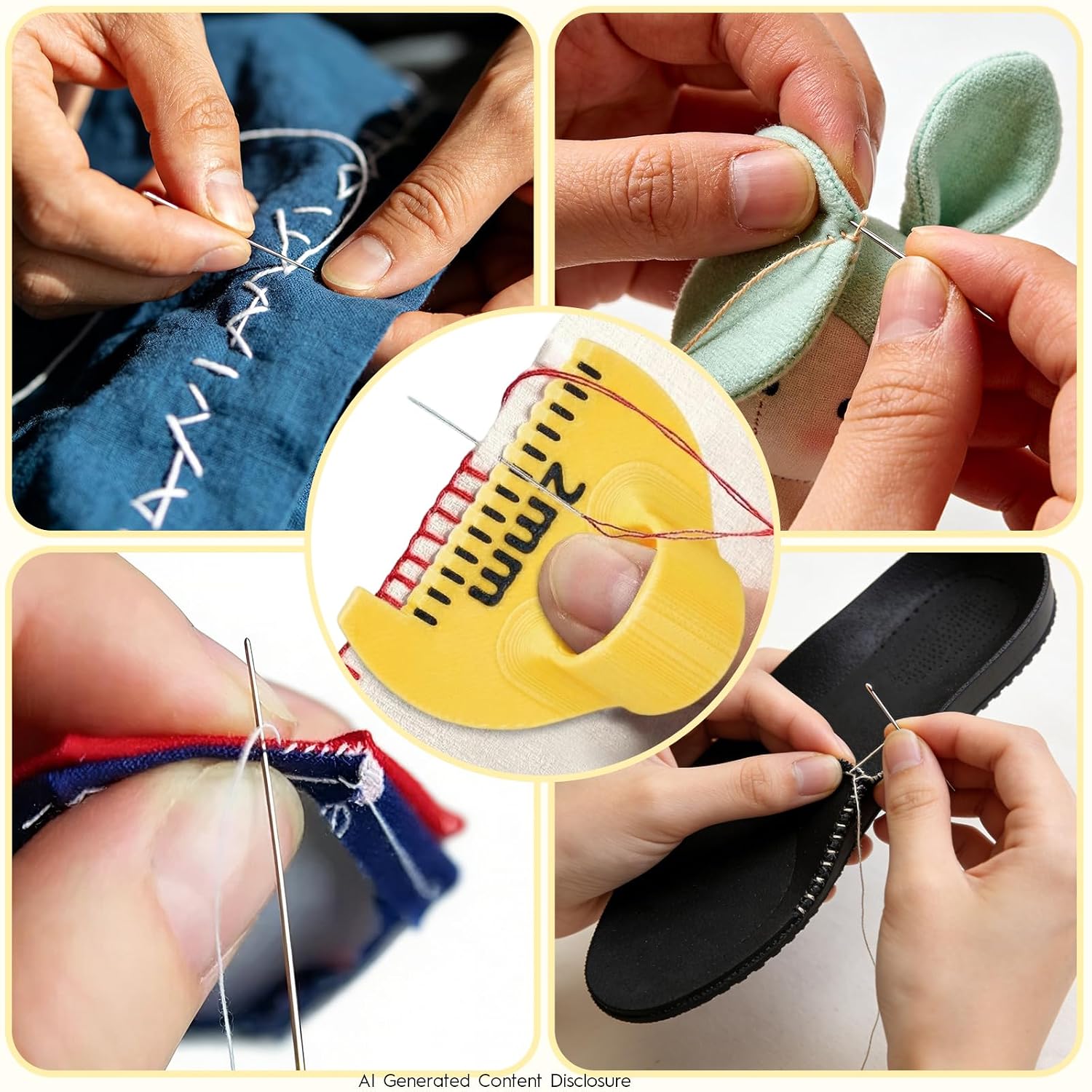 Thumbnail 6 de Edge Stitch Sewing Gauge, 2mm/3mm/4mm
