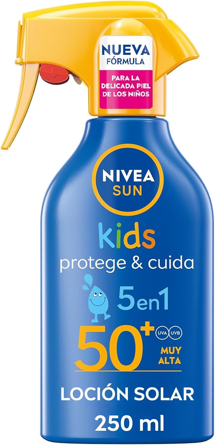 Detalle de NIVEA SUN Kids Spray FP50+ 💧 Protección Solar Infantil 270ml
