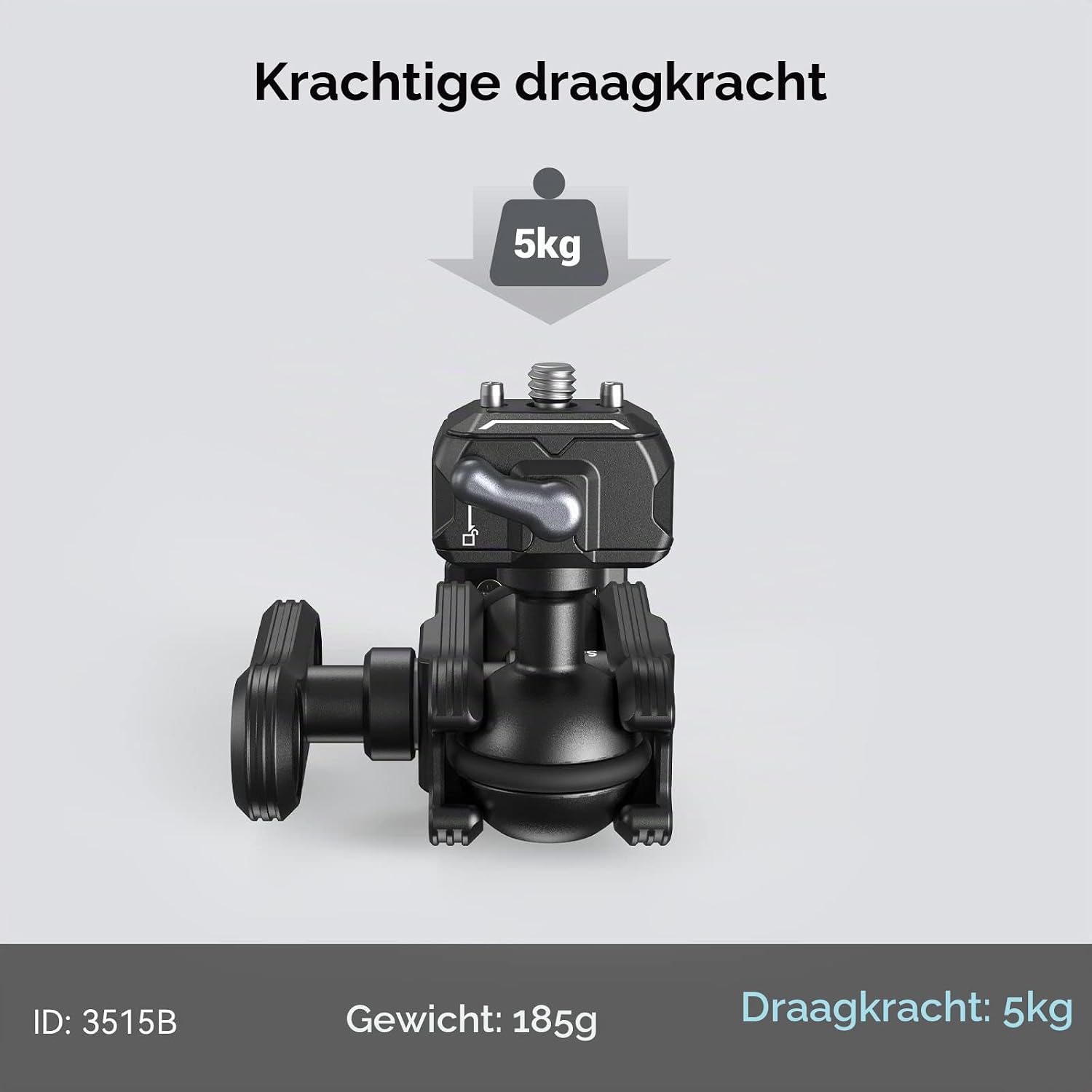 Thumbnail 6 de SMALLRIG 3515C HawkLock Magic Arm met dubbele snelkoppelingskogelkoppen