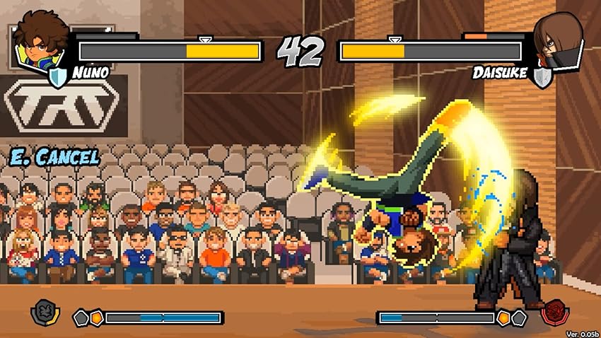 Detalle de Pocket Bravery Nintendo Switch videojuego 12 personajes