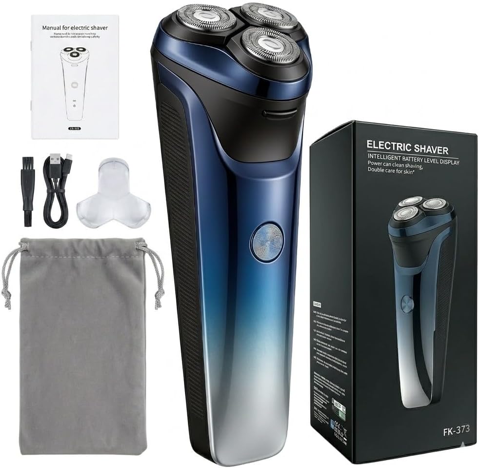 Thumbnail 6 de Ordele Electric Razor for Men (2026 Upgraded) – Wet & Dry Shaver with USB-C Recharge, Pop-up Trimmer, and Travel Case (Gunmetal)